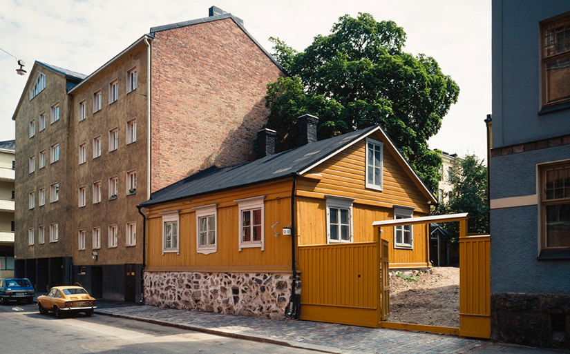 Ruiskumestarin talo kadulta päin nähtynä.